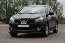 Nissan Qashqai 2010-2014 Frontbügel ST009-15 Black (Edelstahl) Foto 1