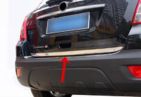 Opel Mokka 2012-2021 Kofferraumleiste Edelstahl OmsaLine - Italienischer Edelstahl Foto 1