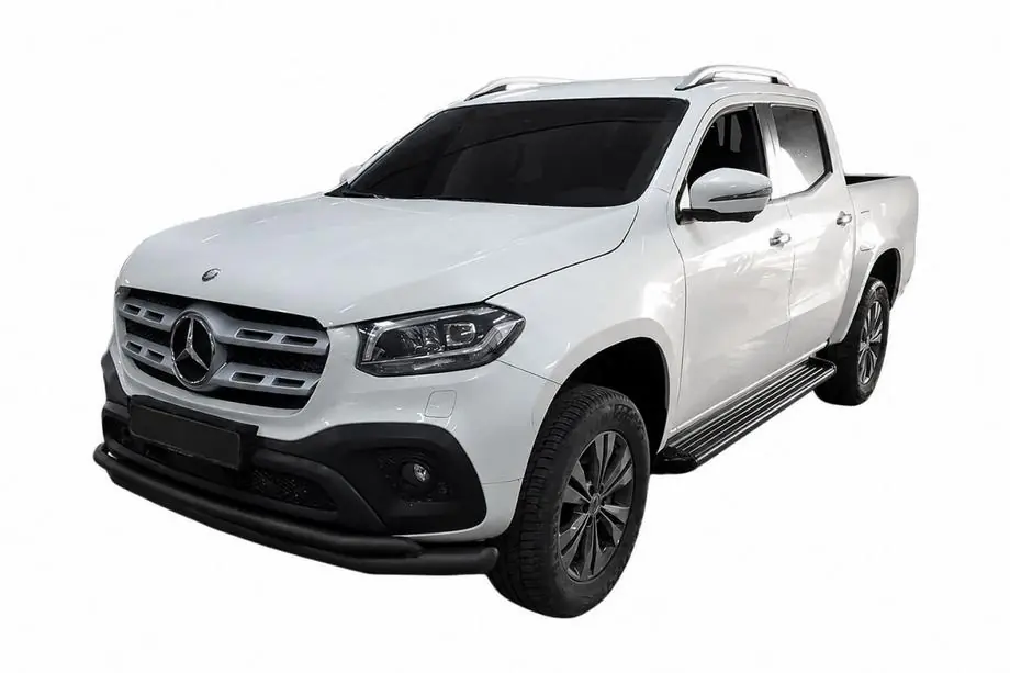 Mercedes X class 2017-2020 Frontbügel ST017 Black (Edelstahl, 60 mm) Image