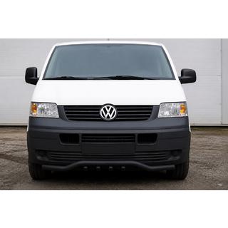 Frontschutzbügel Wellen-Grill ST007-1 Black (Edelstahl) Volkswagen T5 Caravelle 2004-2010 Foto 1