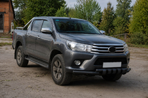 Toyota Hilux 2015- Frontschutzbügel F3-34 Black (Edelstahl) Foto 2