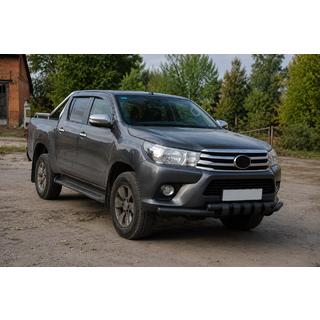 Frontschutzbügel F3-34 Black (Edelstahl) Toyota Hilux 2015- Foto 2