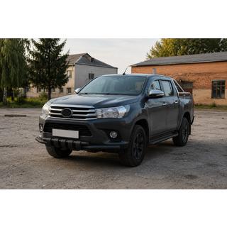 Frontschutzbügel F3-34 Black (Edelstahl) Toyota Hilux 2015- Foto 3