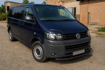 Volkswagen T5 2010-2015 Frontschutzbügel F3-42 Black (Edelstahl) Foto 3