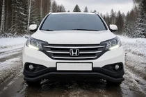 Honda CRV 2012-2016 Frontschutzbügel ST007 Black (Edelstahl) Foto 1