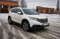 Honda CRV 2012-2016 Frontschutzbügel ST007 Black (Edelstahl) Foto 2
