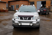 Nissan X-trail T30 2002-2007 Frontschutzbügel ST007 Black (Edelstahl) Foto 3