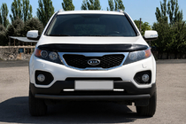 Kia Sorento II XM 2009-2014 Frontschutzbügel ST008 Black (2010-2013, Edelstahl) Foto 1