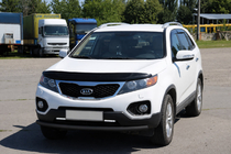 Kia Sorento II XM 2009-2014 Frontschutzbügel ST008 Black (2010-2013, Edelstahl) Foto 2