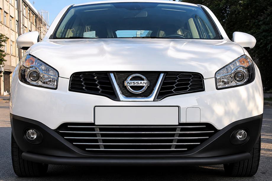 Nissan Qashqai 2014-2021 Frontschutzbügel ST008 Black (2014-2017, Edelstahl) Image
