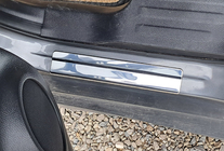Nissan X-trail T32/Rogue 2014-2021 Einstiegsleisten OmsaLine (4 Stk, Edelstahl) Foto 2