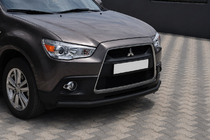 Mitsubishi ASX 2010-2023 Frontschutzbügel ST008 Black (Edelstahl) Foto 2
