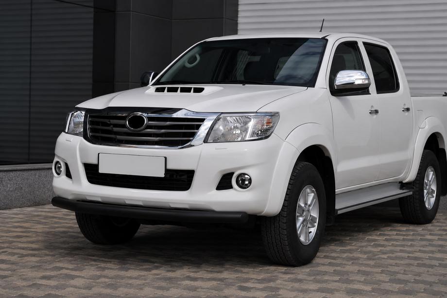 Toyota Hilux 2006-2015 Frontschutzbügel ST008 Black (Edelstahl) Foto 2
