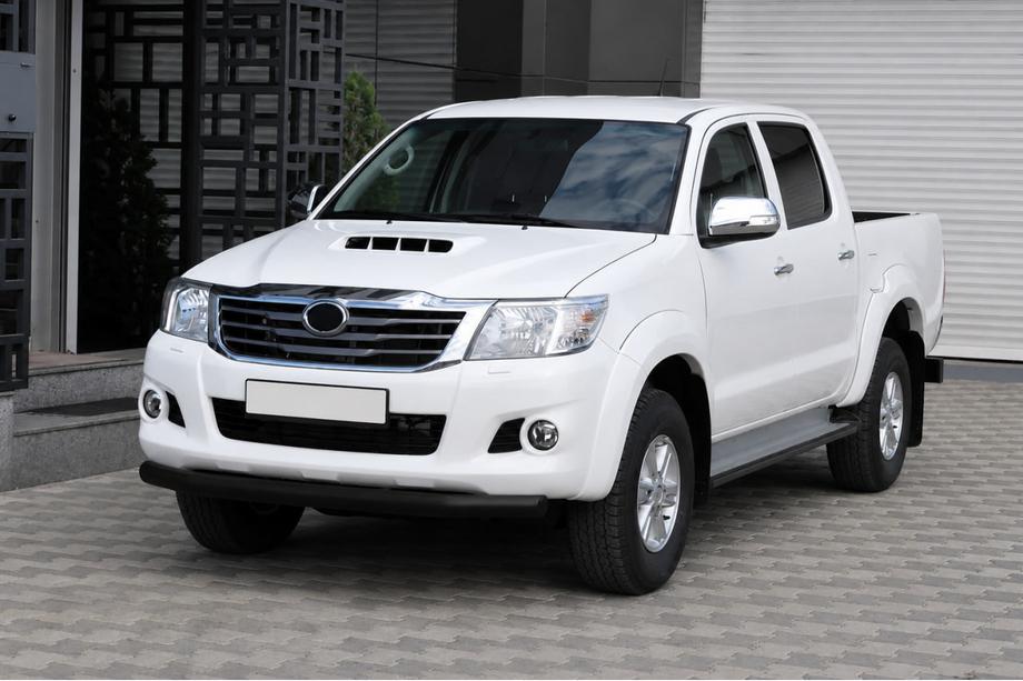 Toyota Hilux 2006-2015 Frontschutzbügel ST008 Black (Edelstahl) Foto 3
