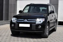 Mitsubishi Pajero Wagon IV 2006-2021 Frontschutzbügel ST008 Black (Edelstahl) Foto 2