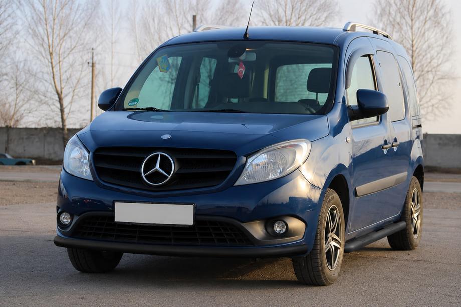 Mercedes Citan 2013-2021 Frontschutzbügel ST008 Black (Edelstahl) Foto 2