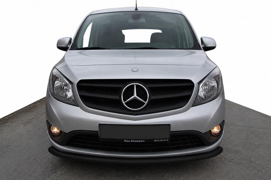 Mercedes Citan 2013-2021 Frontschutzbügel ST008 Black (Edelstahl) Foto 1
