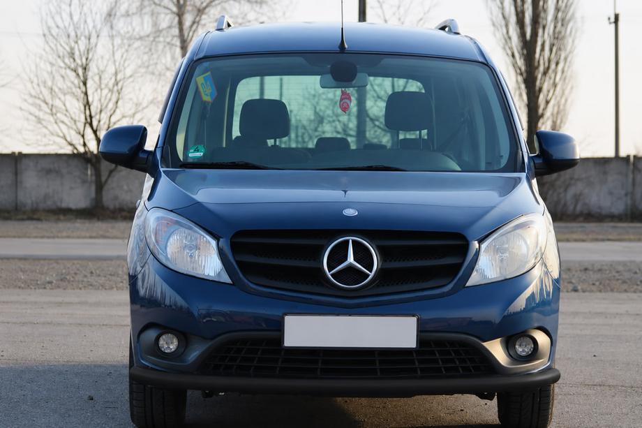 Mercedes Citan 2013-2021 Frontschutzbügel ST008 Black (Edelstahl) Foto 3