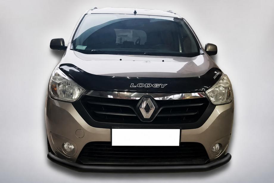 Renault Lodgy 2013-2022 Frontschutzbügel ST008 Schwarz (Edelstahl) Image
