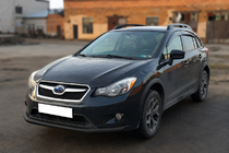 Subaru XV 2011-2017 Frontschutzbügel ST008 Schwarz (Edelstahl) Foto 3