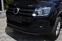 Volkswagen Amarok 2010-2022 Frontschutzbügel ST008 Schwarz (Edelstahl) Foto 1