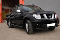 Nissan Navara 2006-2015 Frontschutzbügel ST008 Schwarz (Edelstahl) Foto 2