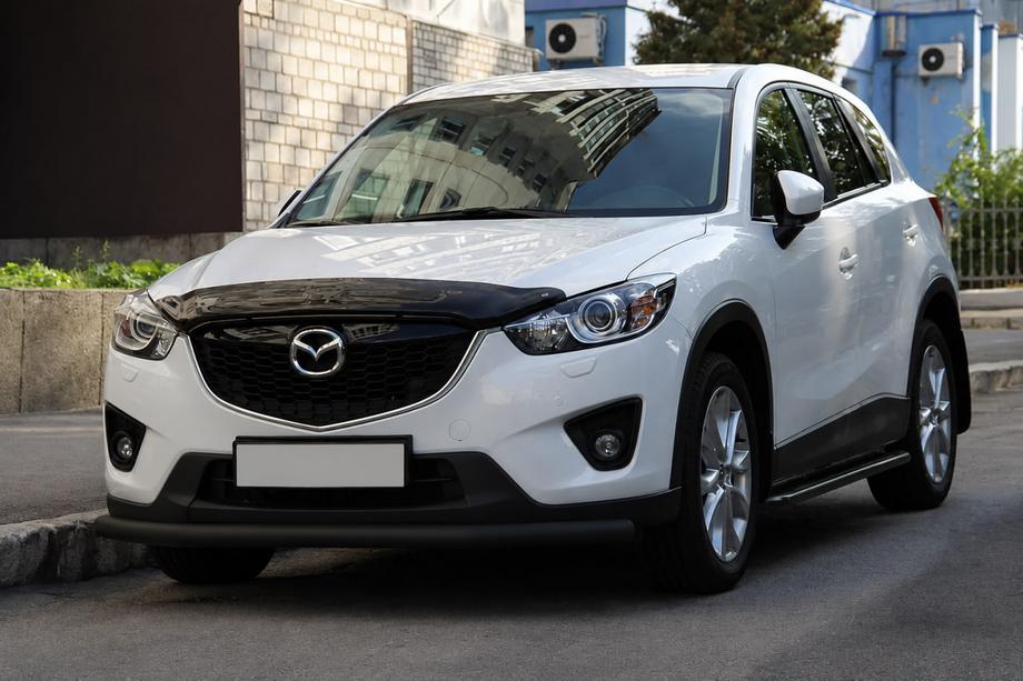 Mazda CX-3 2015- Frontschutzbügel ST008 Schwarz (Edelstahl) Image