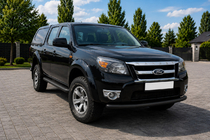 Ford Ranger 2007-2011 Frontschutzbügel ST008 Schwarz (Edelstahl) Foto 3