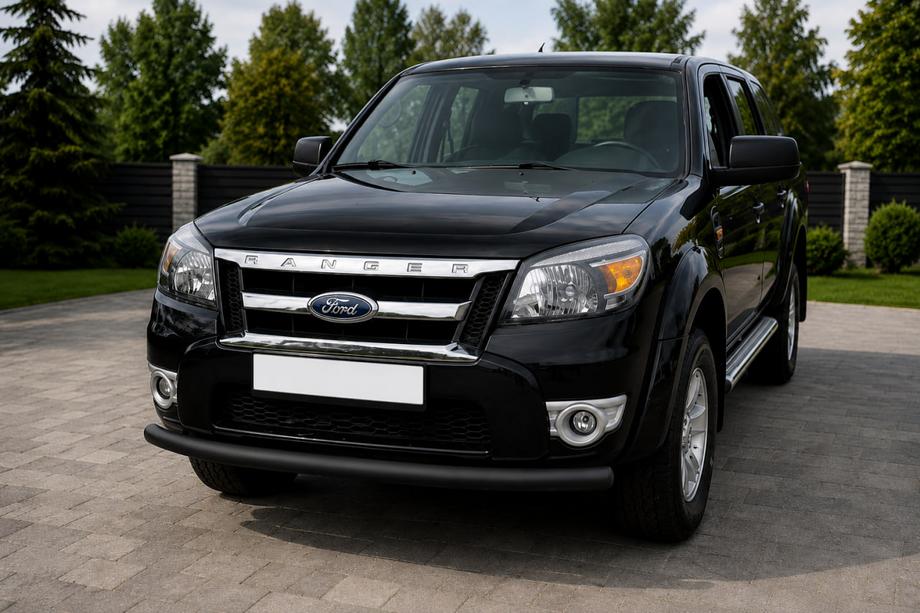 Ford Ranger 2007-2011 Frontschutzbügel ST008 Schwarz (Edelstahl) Image