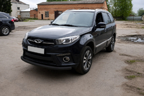 Chery Tiggo 3 2005- Frontschutzbügel ST008 Schwarz (Edelstahl) Foto 2