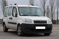 Fiat Doblo I 2001-2005 Frontschutzbügel ST008 Schwarz (Edelstahl) Foto 3