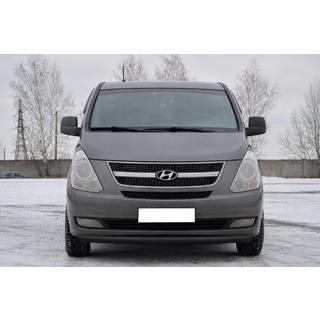 Frontschutzbügel ST008 Schwarz (Edelstahl) Hyundai H300, H1, Starex 2008-2020 Foto 1