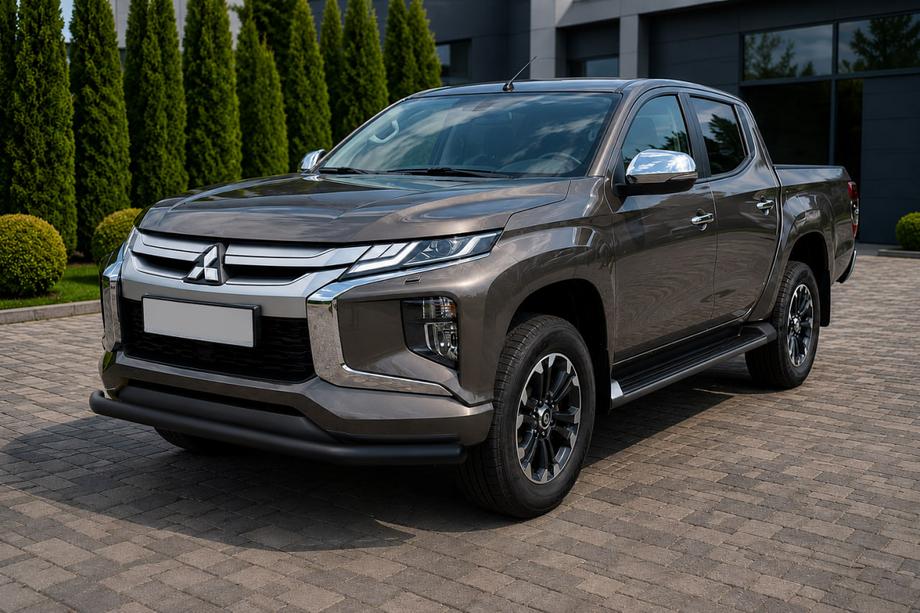 Mitsubishi L200 2015-2024 Frontschutzbügel ST008 Schwarz (Edelstahl) Foto 2