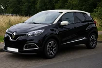 Renault Captur 2013-2019 Frontschutzbügel ST008 Schwarz (Edelstahl) Foto 1