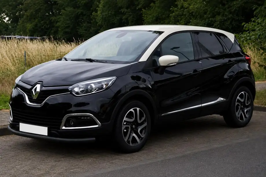 Renault Captur 2013-2019 Frontschutzbügel ST008 Schwarz (Edelstahl) Image
