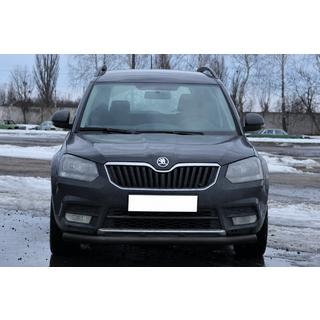 Frontschutzbügel ST008 Schwarz (Edelstahl) Skoda Yeti 2009-2017 Foto 1