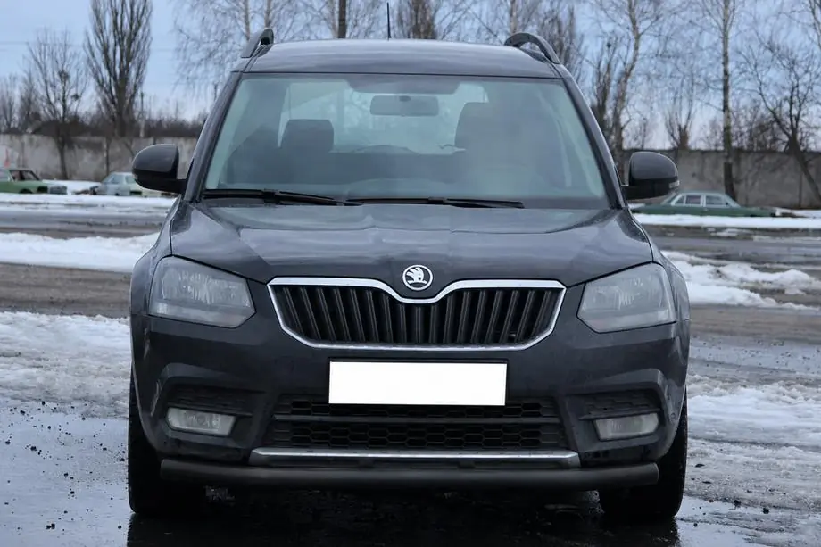 Skoda Yeti 2009-2017 Frontschutzbügel ST008 Schwarz (Edelstahl) Image