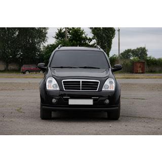 Frontschutzbügel ST008 Schwarz (Edelstahl) SsangYong Rexton I 2001-2017 Foto 2