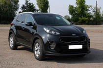 Kia Sportage 2015-2021 Frontschutzbügel ST008 Schwarz (Edelstahl) Foto 2
