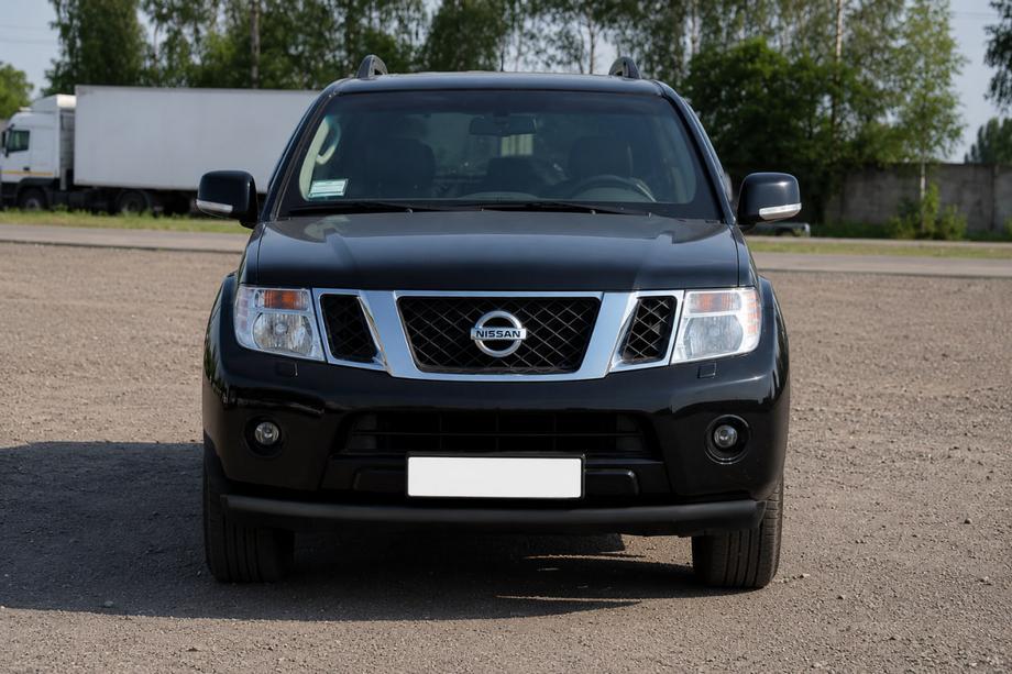 Nissan Pathfinder R51 2005-2014 Frontschutzbügel ST008-1 Black (Edelstahl) Foto 3
