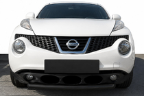 Nissan Juke 2010-2019 Frontschutzbügel ST008-1 Black (Edelstahl) Foto 1
