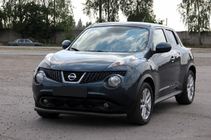 Nissan Juke 2010-2019 Frontschutzbügel ST008-2 Black (Edelstahl) Foto 2