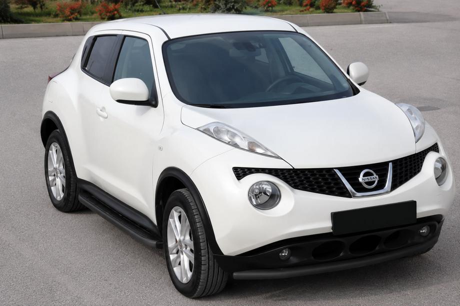 Nissan Juke 2010-2019 Frontschutzbügel ST008-2 Black (Edelstahl) Image