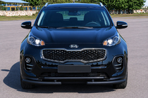 Kia Sportage 2015-2021 Frontschutzbügel ST009 Black (Edelstahl) Foto 1