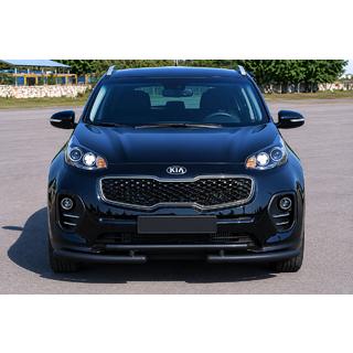 Frontschutzbügel ST009 Black (Edelstahl) Kia Sportage 2015-2021 Foto 1