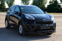 Kia Sportage 2015-2021 Frontschutz ST009-15 Black (Edelstahl) Foto 2