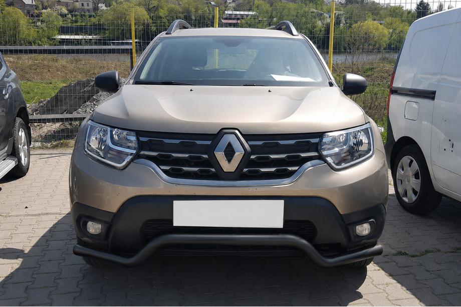 Renault Duster 2008–2017 Frontschutzbügel ST012 Black (Edelstahl) Image