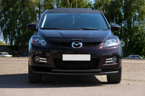 Mazda CX-7 2006-2012 Frontschutzbügel ST014 Schwarz (Edelstahl) Foto 2