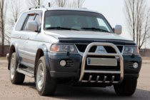 Mitsubishi Pajero Sport 1996-2007 Frontbügel QT007 (Edelstahl) Foto 2