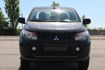 Mitsubishi L200 2015-2024 Frontschutzbügel ST014 Black (Edelstahl) Foto 1